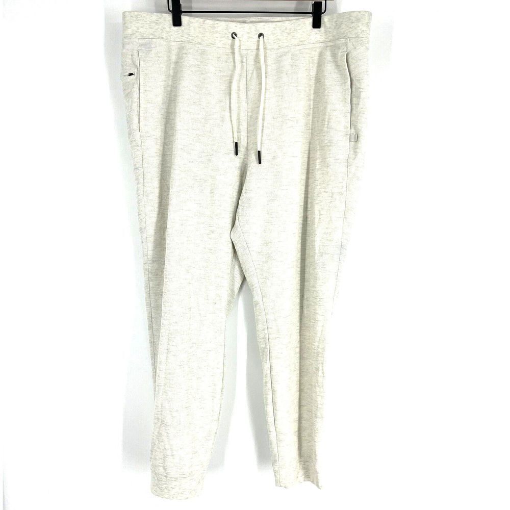 VRST Pants Size XXL Mens Cloud Cover Gray Rest And Recovery Jogger Waffle Taper